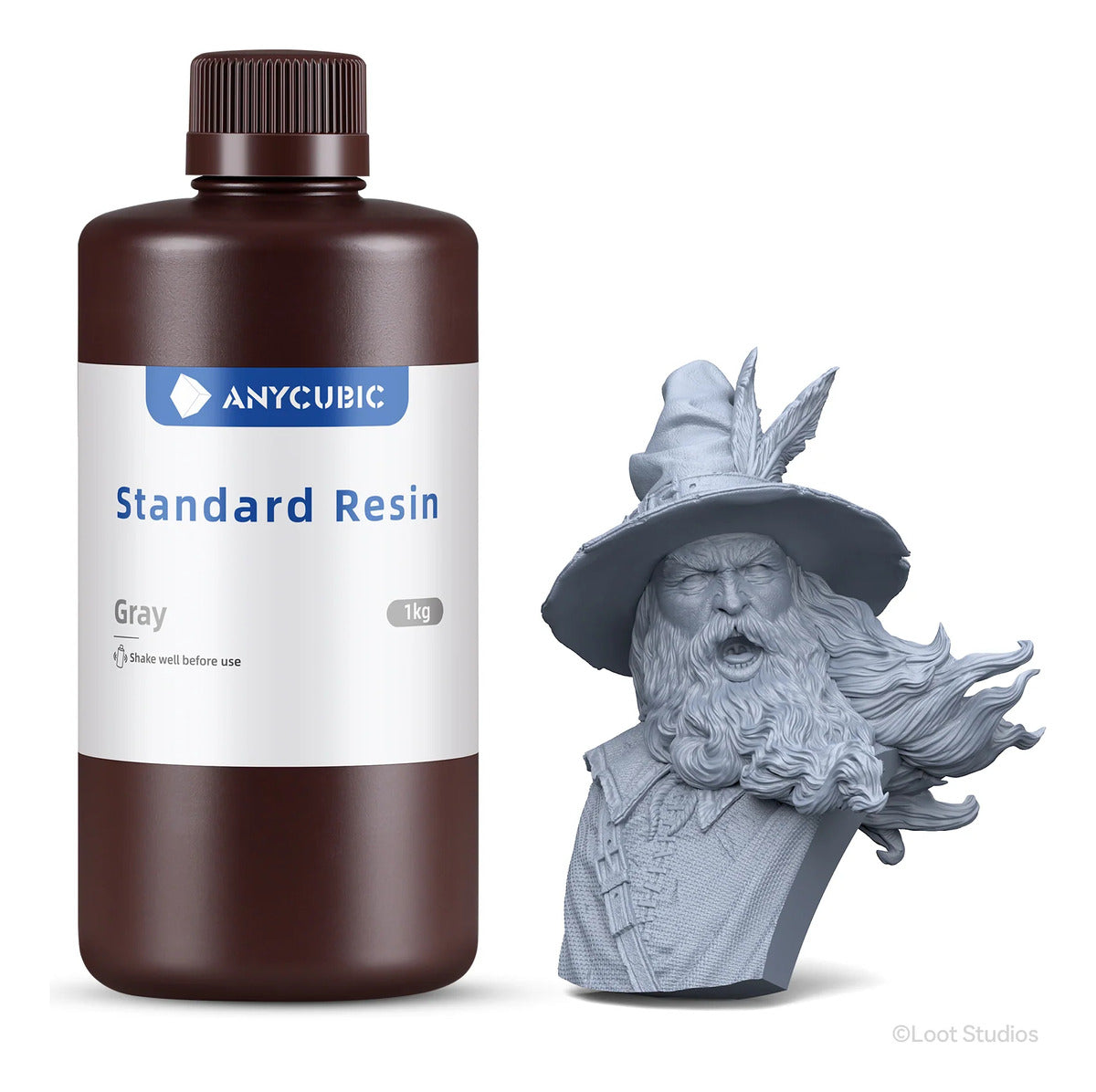 Resina Para Impressão 3d - Anycubic Standard 1kg